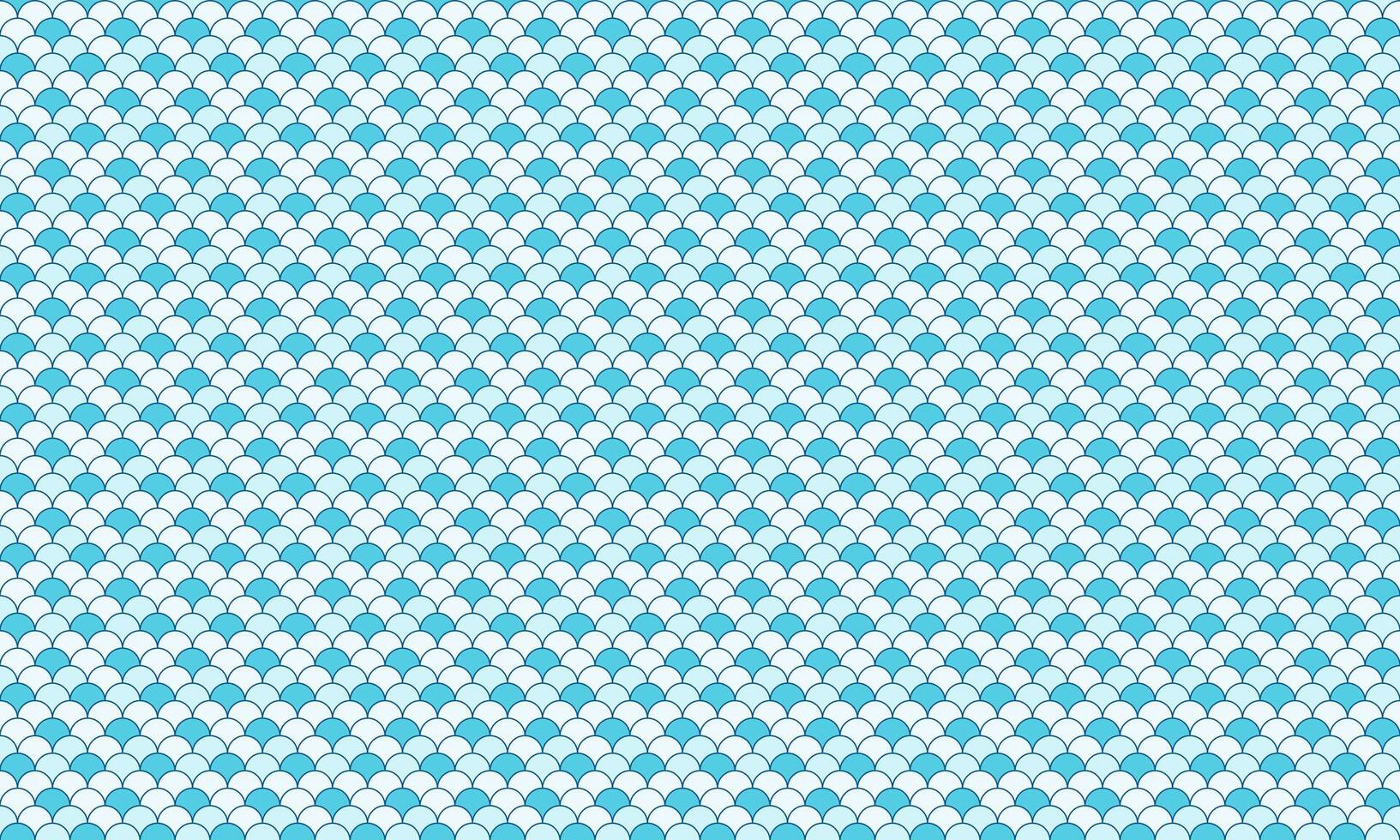 Vibrant seamless pattern featuring a repeating geometric design in shades of light blue and white. Perfect for backgrounds, textiles, website design, and more. vector