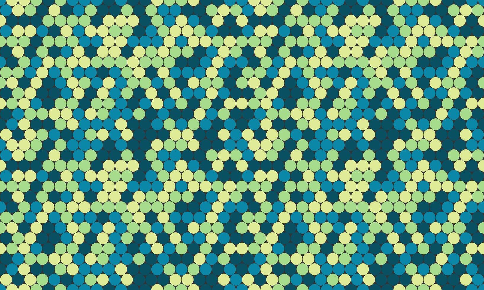 A blue and green pattern with small dots vector