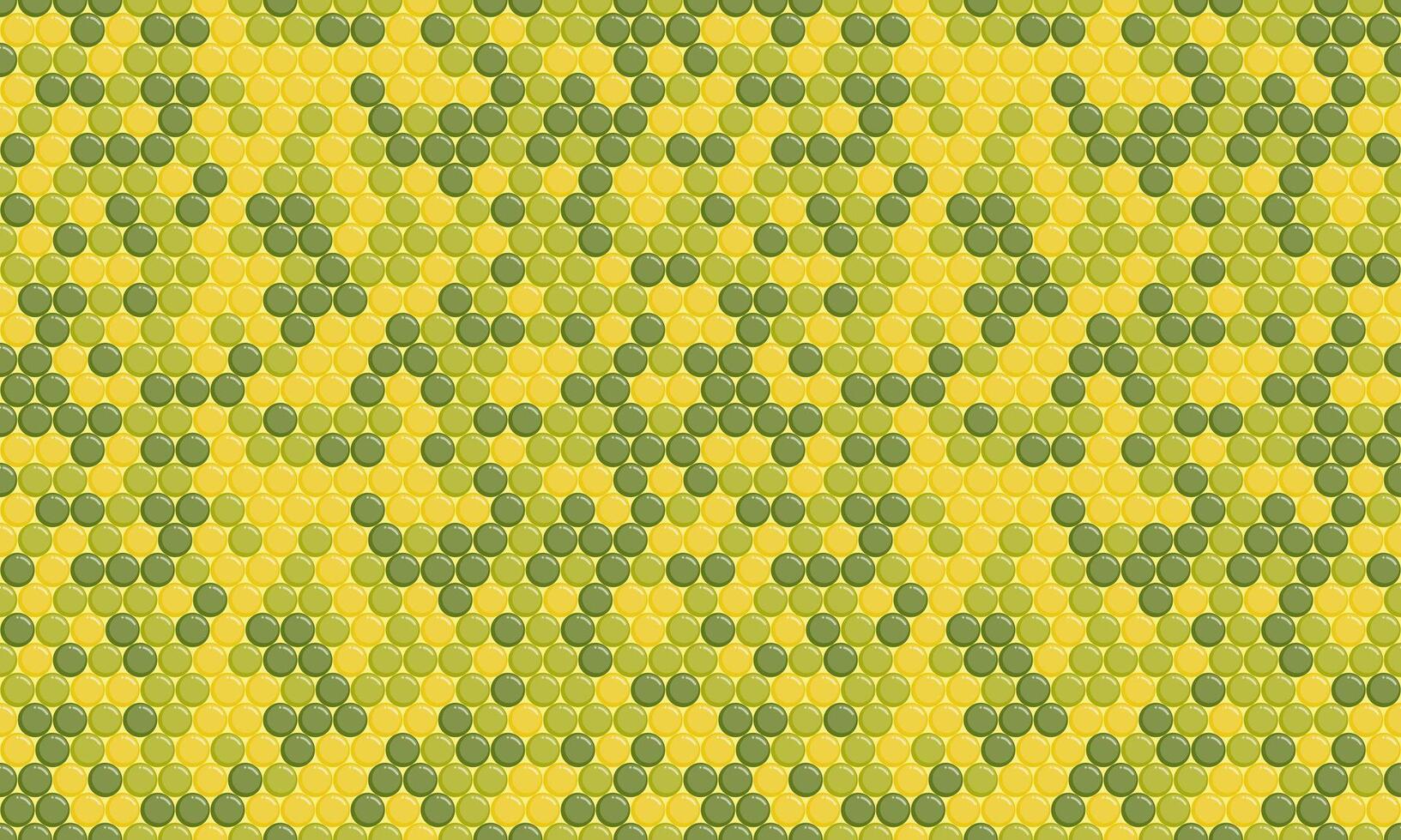 Abstract geometric hexagon pattern. Vibrant yellow and green hues create a dynamic, natureinspired design. vector