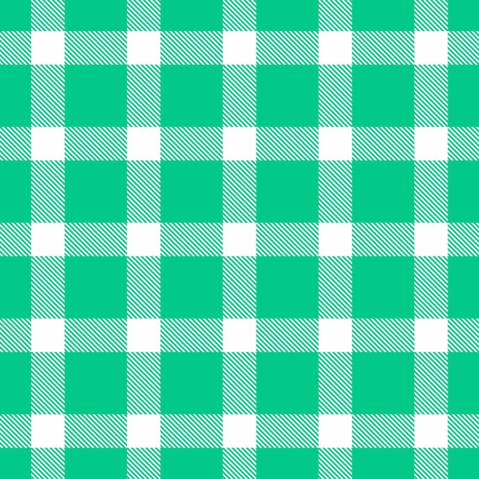 Selection fabric tartan background, english textile texture. Choose seamless plaid pattern check in teal and white colors. vector