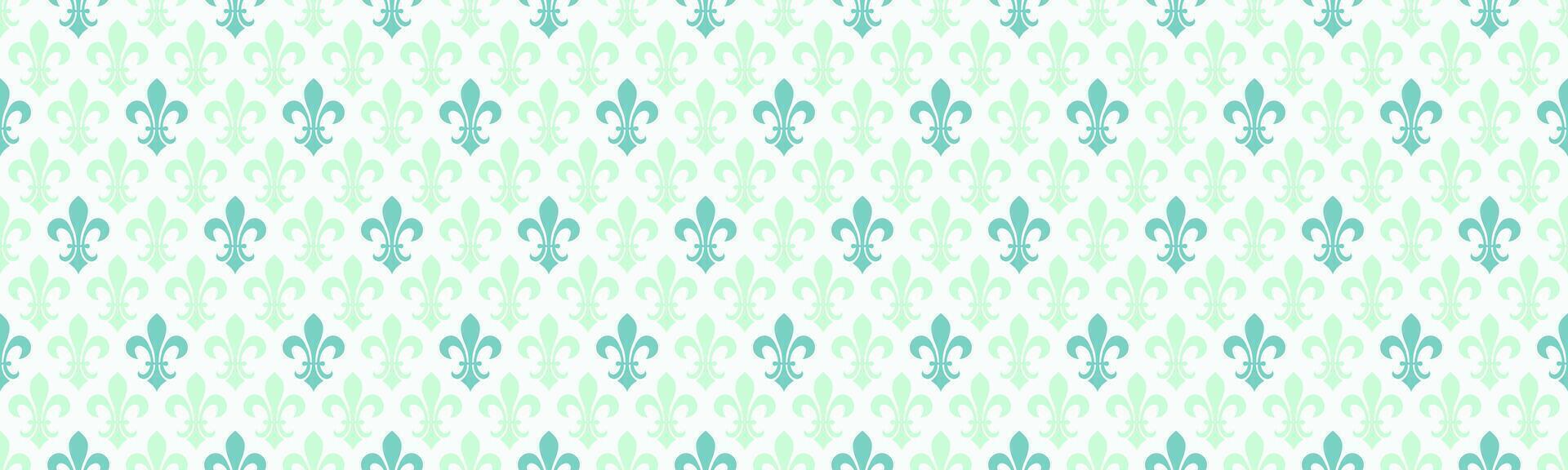 A green and white pattern with small stars vector