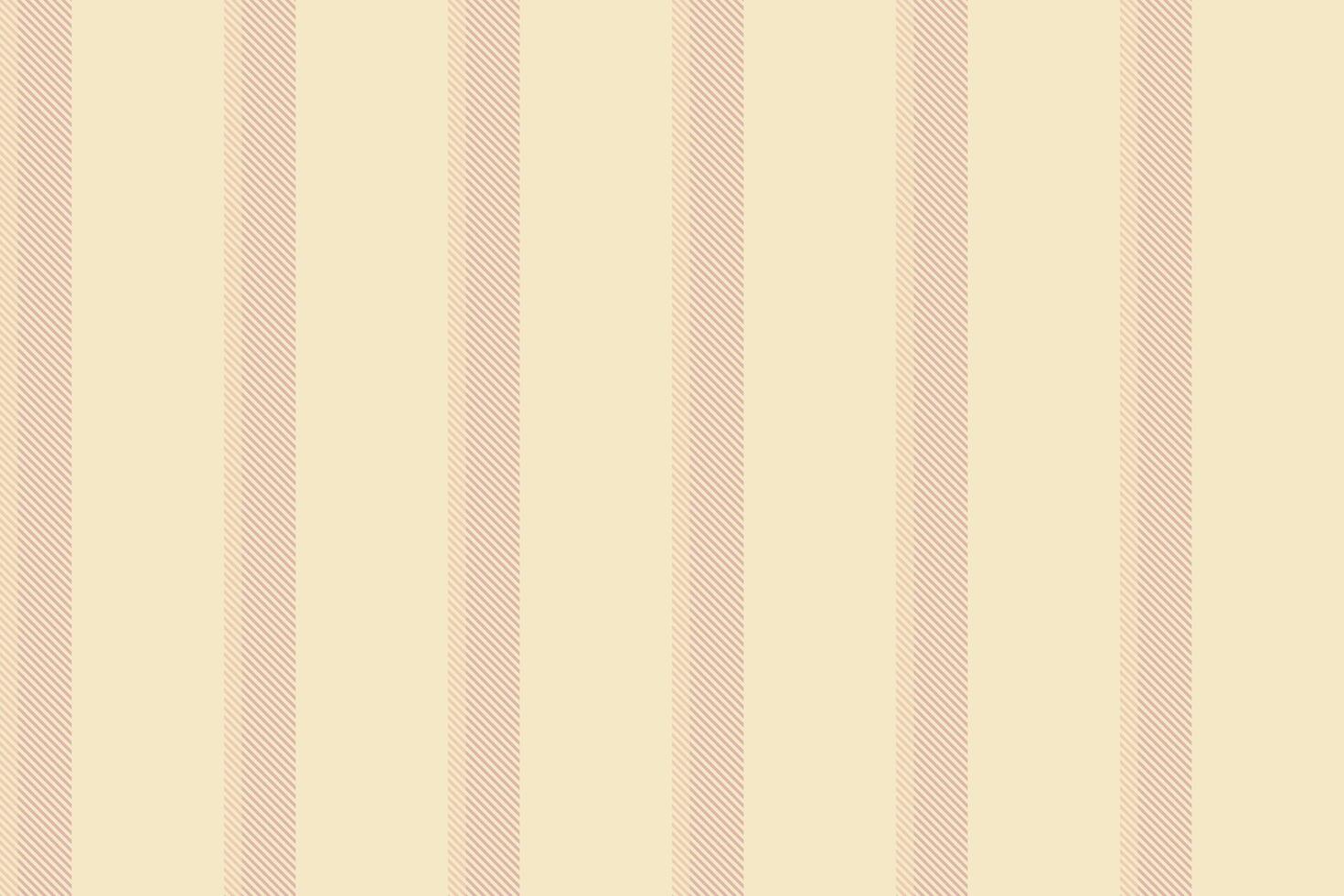 Elegant pastel pink and cream vertical stripes create a sophisticated texture. Perfect for backgrounds, website designs, or textile projects. vector