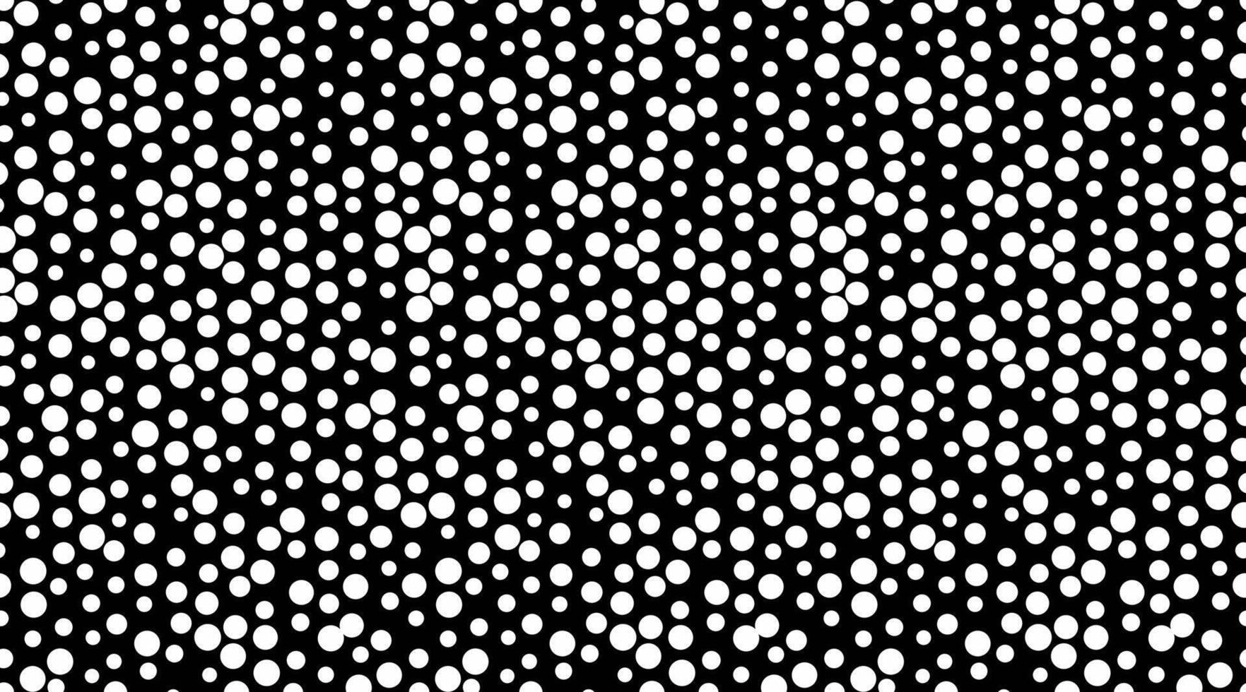 Abstract black and white dotted pattern. Dynamic, swirling design ideal for backgrounds, website banners, or modern textile prints. Creates a sense of movement and energy. vector