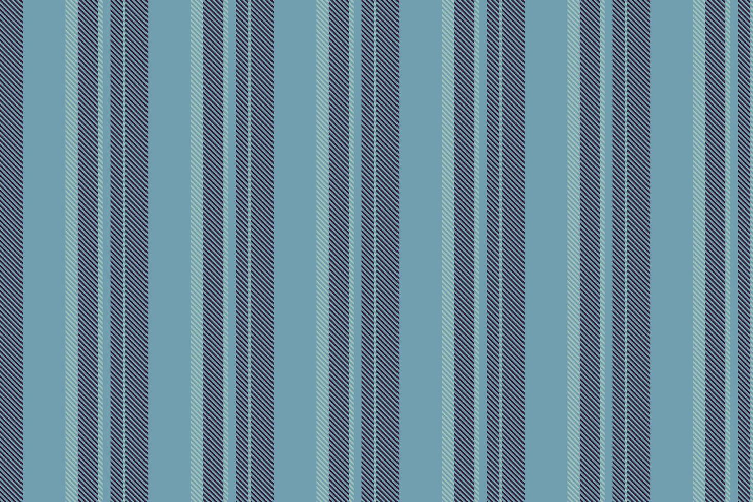 Vivid background texture seamless, living room lines stripe . Machinery pattern textile vertical fabric in cyan and dark colors. vector