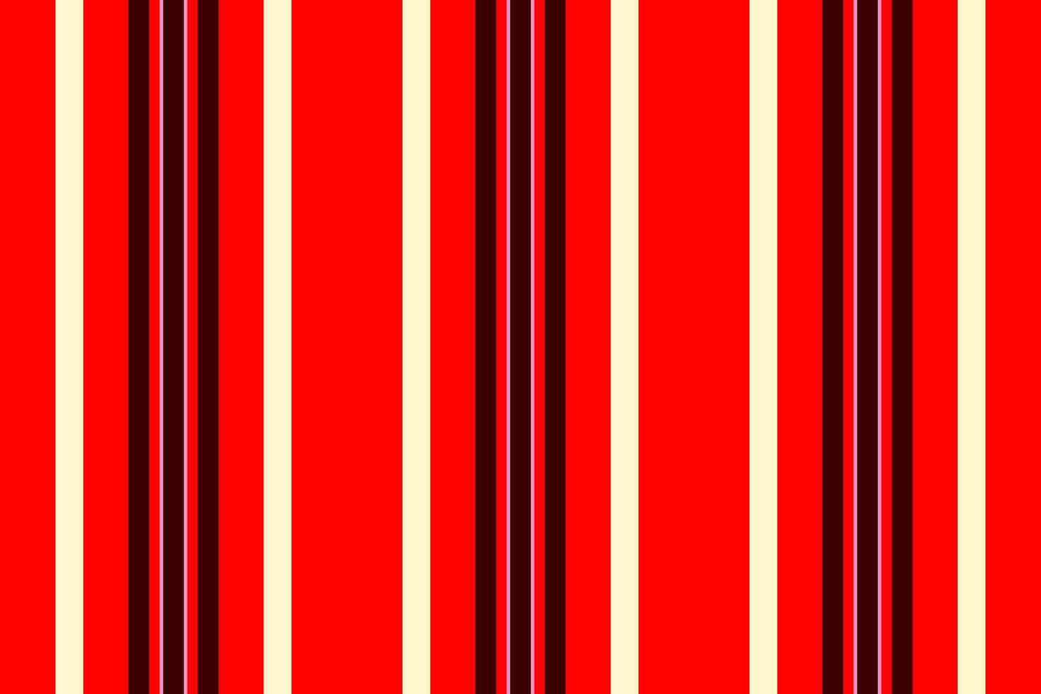 Vibrant red, black, and cream vertical stripes create a bold, geometric pattern. Perfect for backgrounds, textiles, or modern design projects. vector