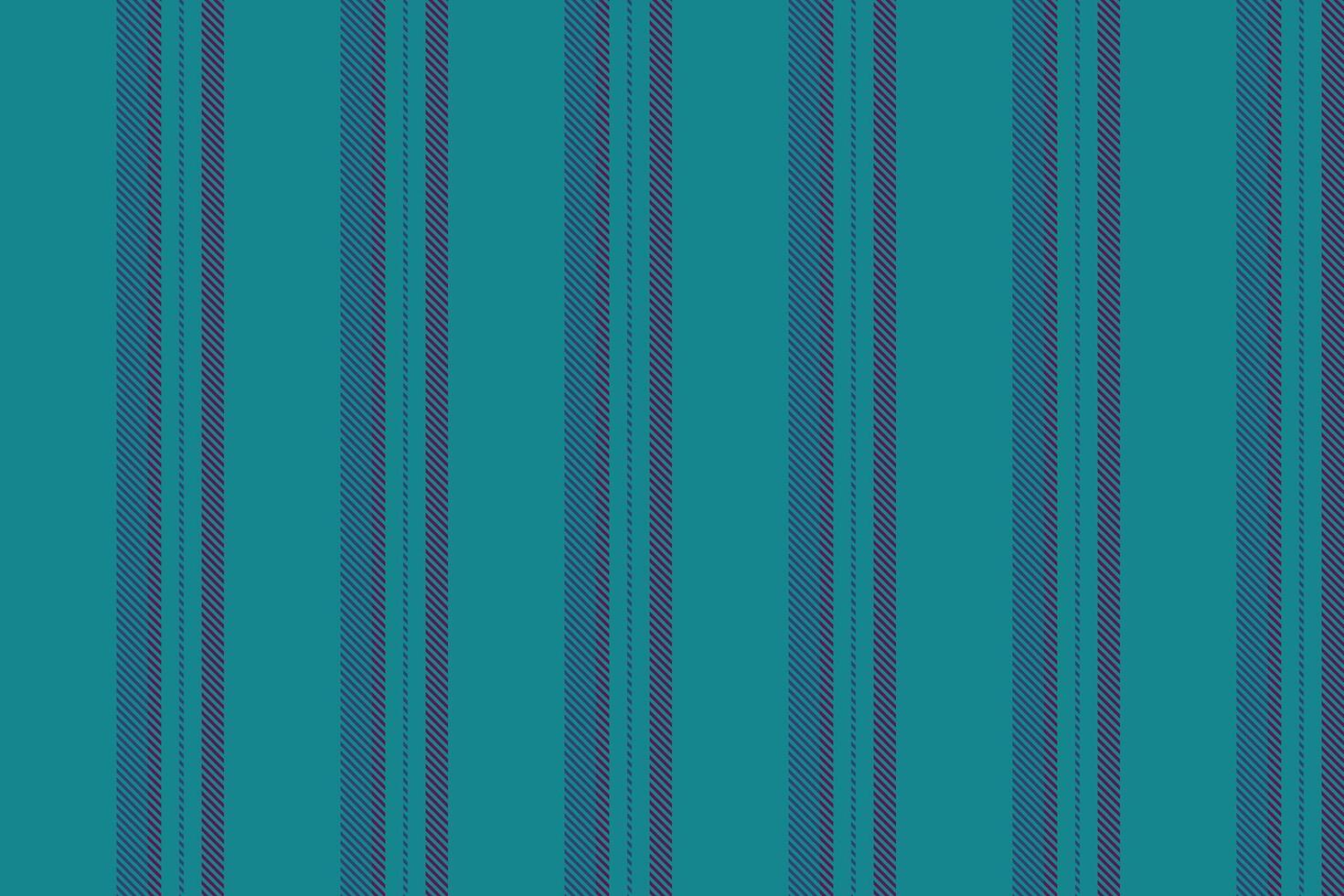 Pontemporary lines seamless textile, deep background texture stripe. Wriental fabric pattern vertical in cyan and blue colors. vector