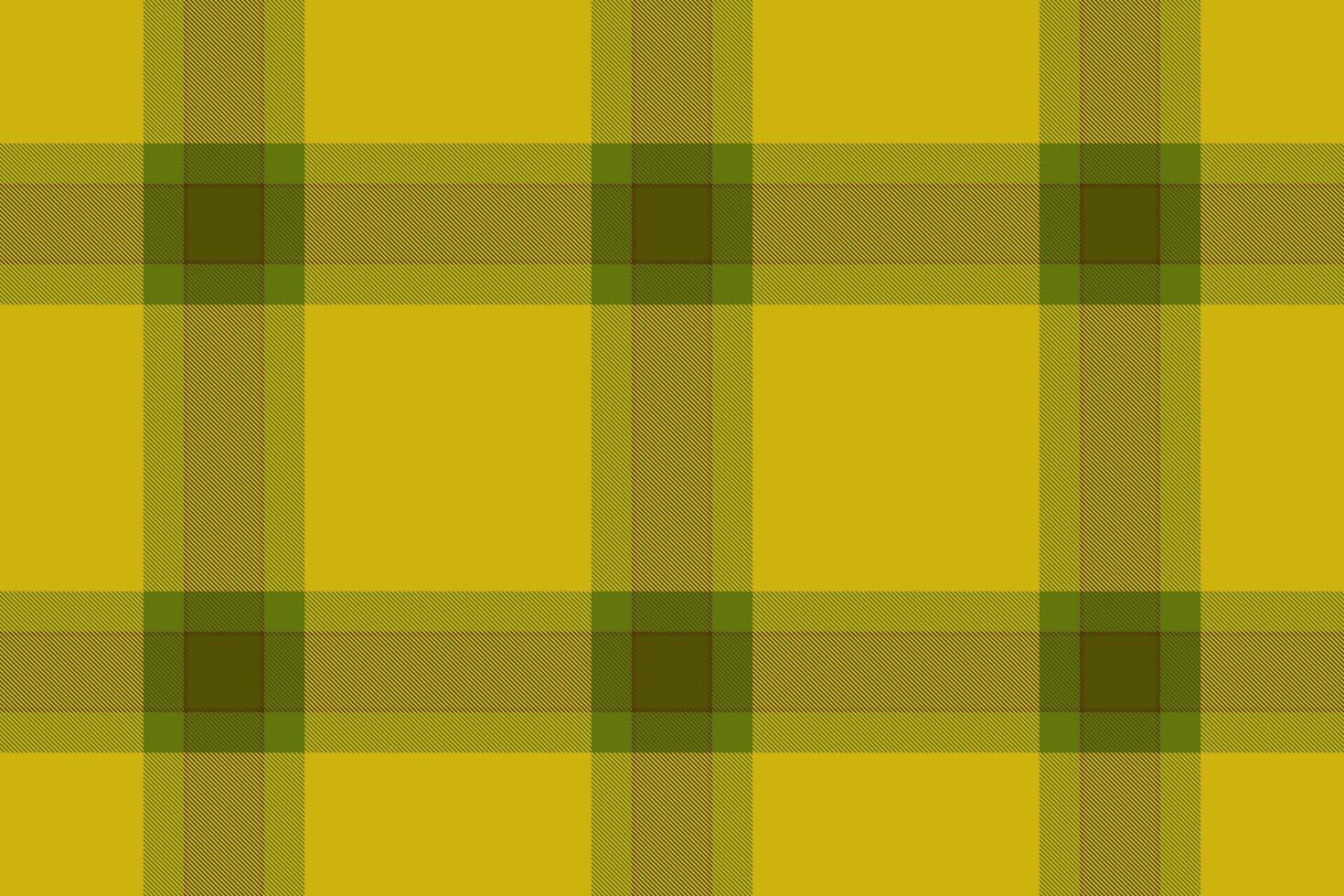 Vibrant yellow and olive green plaid pattern. Perfect for textile design, website backgrounds, or adding a touch of autumnal warmth to your projects. vector