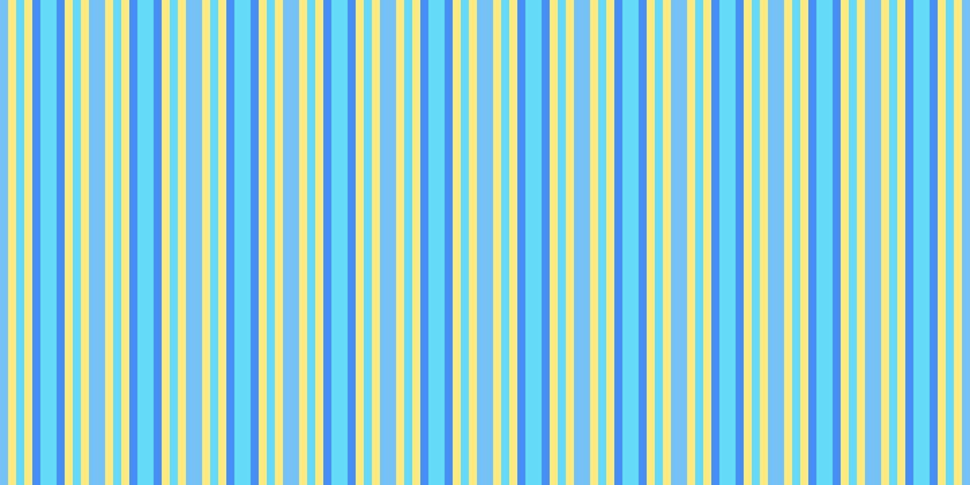 Vibrant vertical stripes in calming pastel blues and pale yellows create a cheerful, seamless pattern ideal for textile design, website backgrounds, or any project needing a refreshing, minimalist vector
