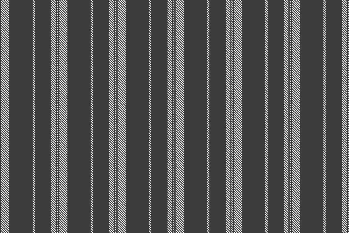 Elegant grayscale vertical striped pattern. Perfect for textile design, website backgrounds, or print projects. Subtle texture adds visual depth. vector