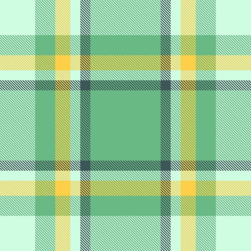 Fresh pastel green, yellow, and cream plaid pattern. Perfect for textile designs, website backgrounds, or crafting projects. This cheerful, seamless texture evokes feelings of spring and optimism. vector