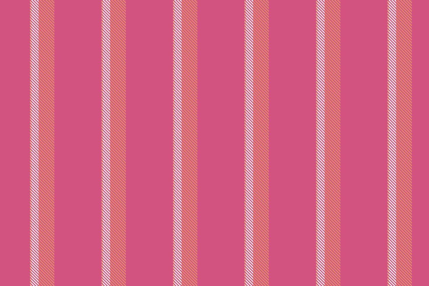 Vibrant pink and peach vertical stripes pattern. Ideal for textile design, fashion, packaging, and website backgrounds. vector
