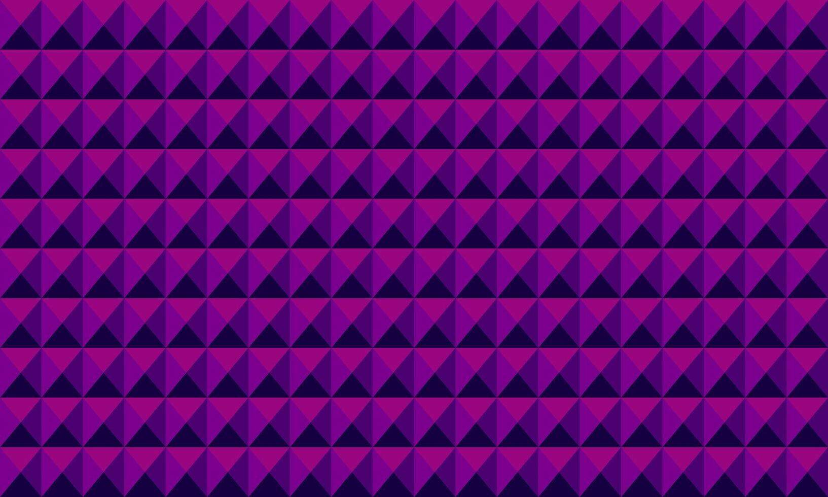 Abstract geometric texture featuring a repeating pattern of vibrant purple and dark purple triangles. Ideal for backgrounds, website design, or creating a modern, stylish visual effect. vector