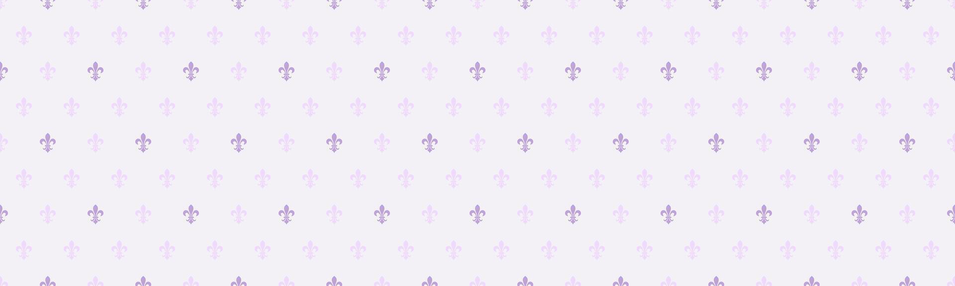 Elegant pastel purple floral pattern, perfect for websites, stationery, or textile designs. Subtle repeating motif creates a calming, sophisticated aesthetic. vector