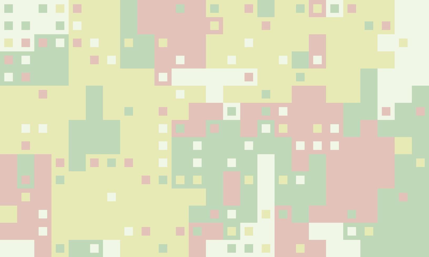 Abstract pastel pixel art background. Soft, muted colors create a calming, modern design perfect for websites, presentations, or social media. vector
