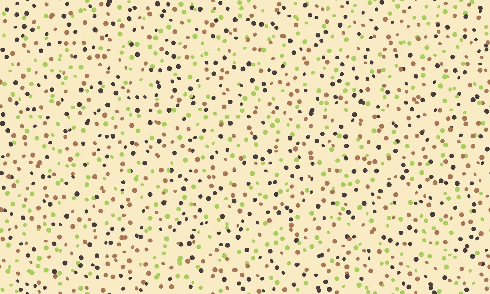 Abstract seamless pattern with scattered dots in earthy tones. Perfect for backgrounds, textiles, or playful designs. The organic, speckled texture evokes nature and simplicity. vector