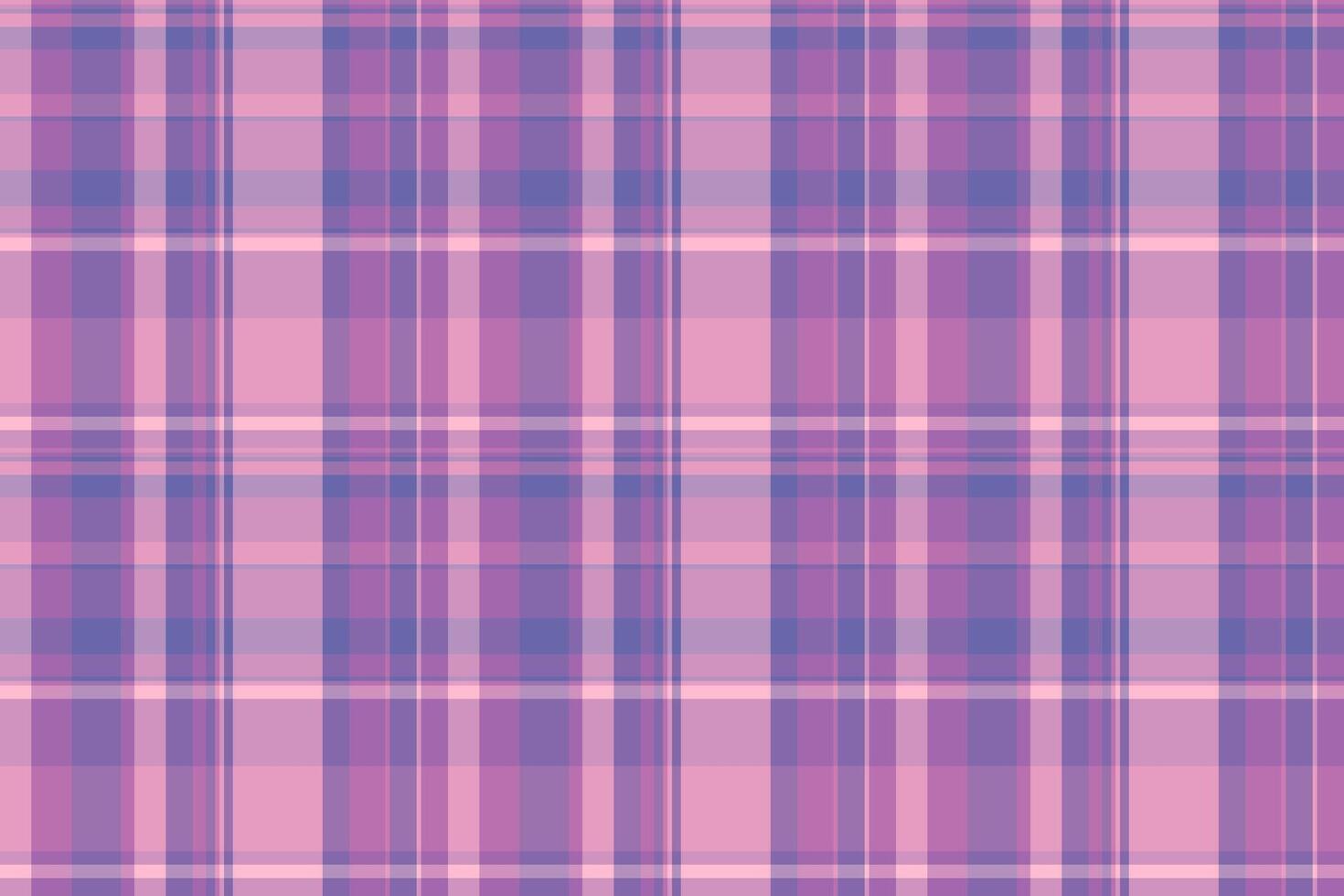 Womens fashion pattern fabric , repeat tartan seamless check. Sale textile plaid background texture in purple and violet colors. vector