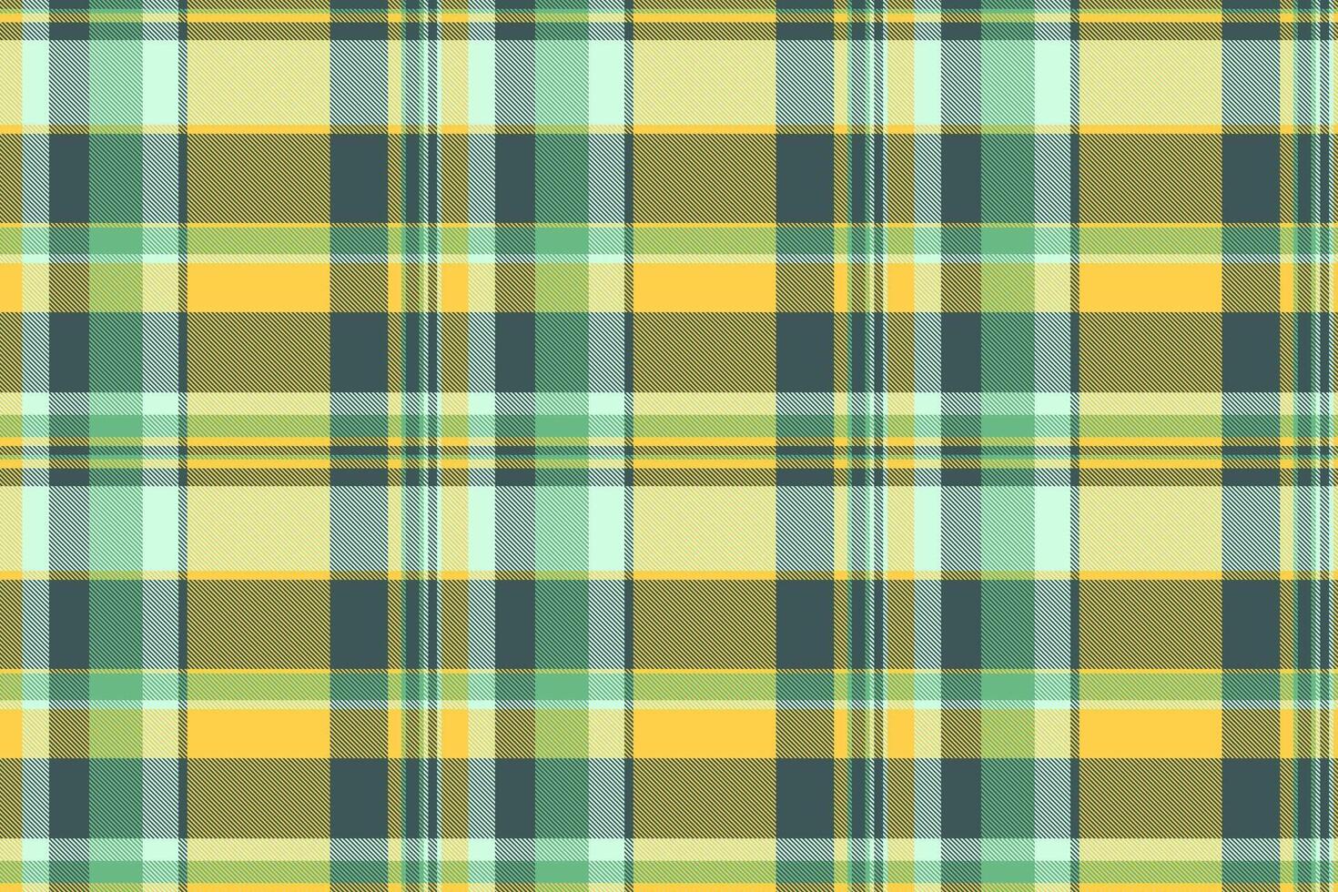 Quality textile fabric , mixed pattern check texture. 30s seamless tartan background plaid in pastel and amber colors. vector