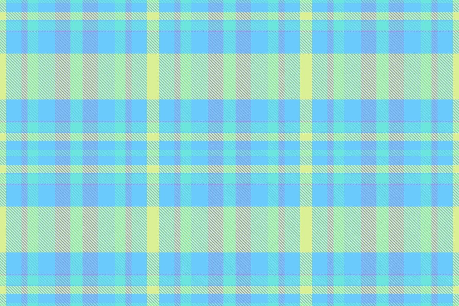 Pastel plaid pattern. Soft blue, green, and yellow hues create a calming, versatile texture ideal for backgrounds, textiles, or website designs. vector