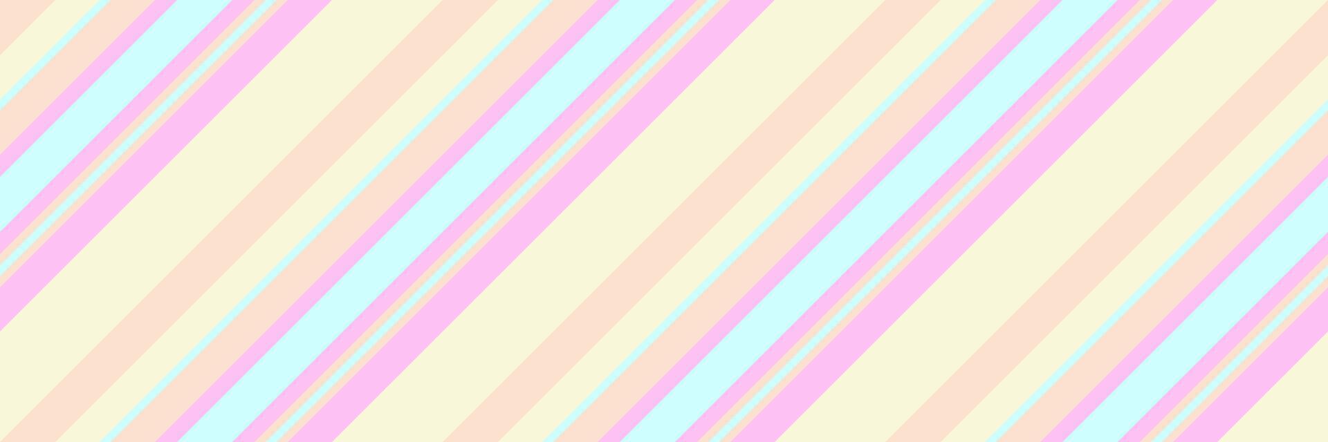 Soft pastel diagonal stripes create a dreamy, whimsical background perfect for websites, branding, packaging, or social media. vector