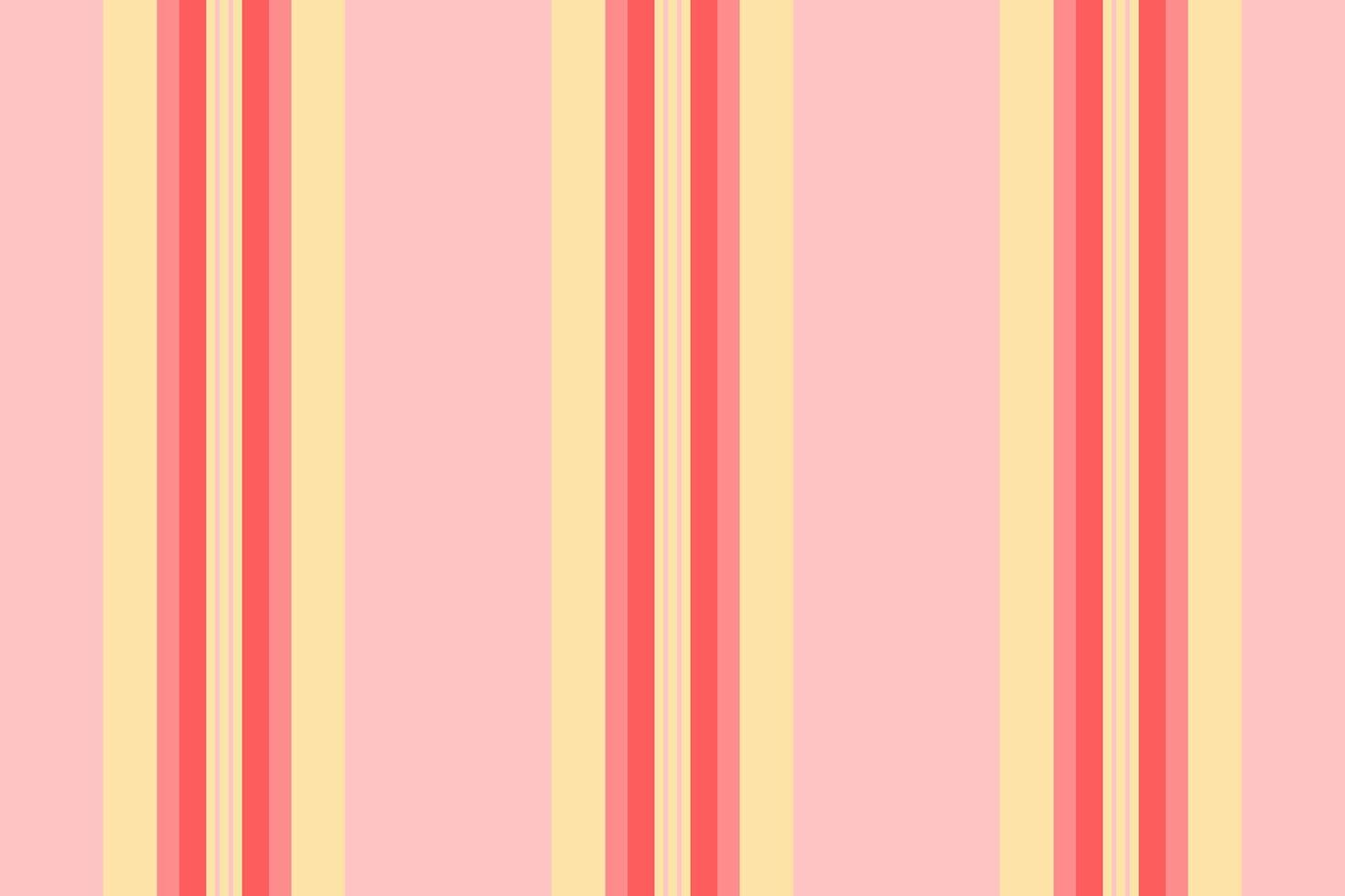 Delightful pastel pink and yellow striped pattern. Perfect for backgrounds, textiles, website design, or crafting projects. This cheerful, seamless design evokes feelings of happiness and optimism. vector