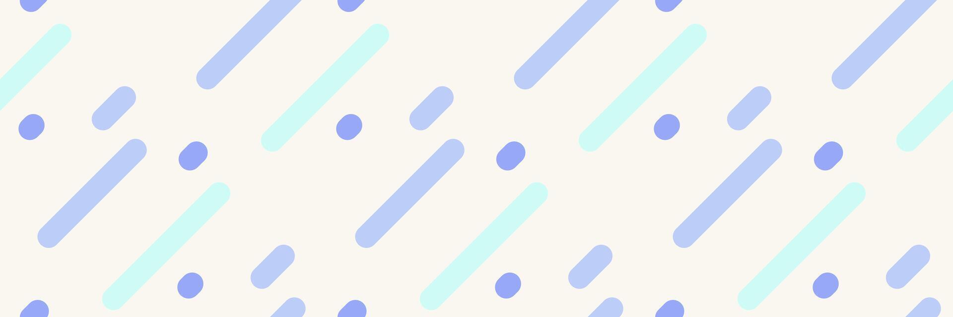 Serene pastel pattern of diagonal lines and dots. Perfect for backgrounds, website design, or textile prints. Evokes feelings of calmness and modern simplicity. vector