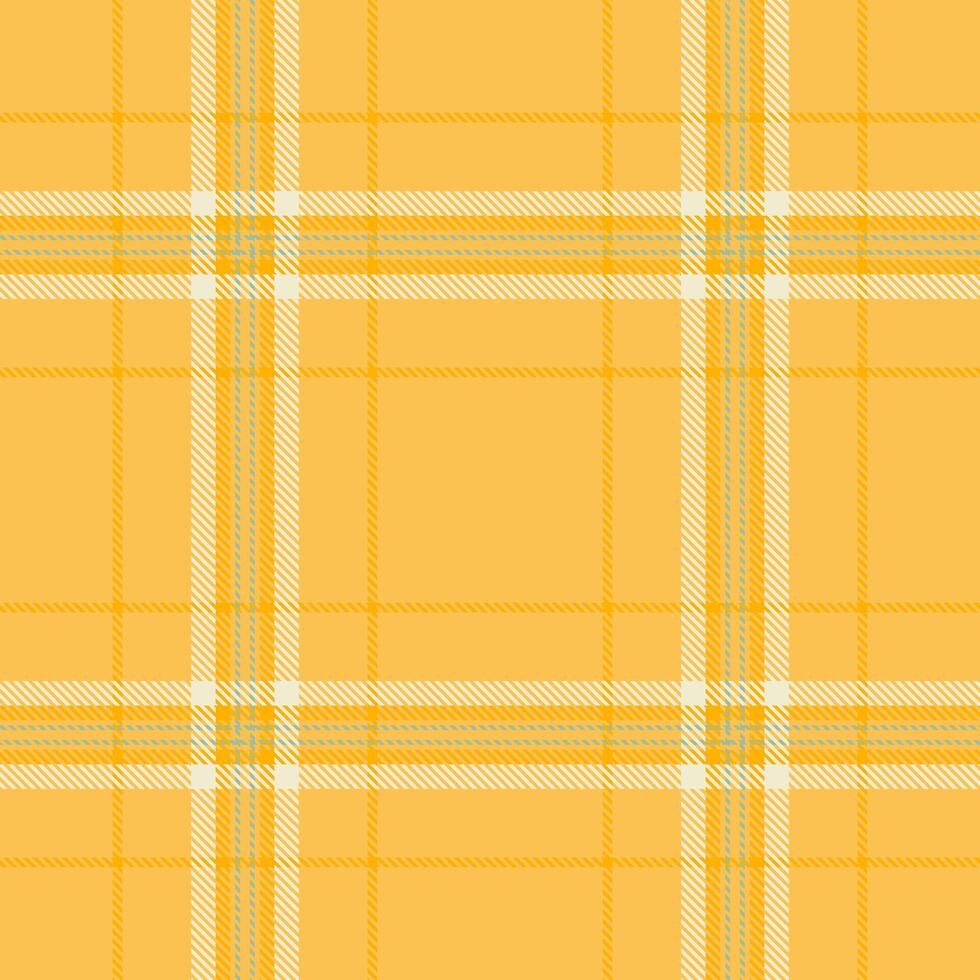 Aged tartan check background, wide pattern plaid. Geometric fabric texture seamless textile in amber and bright colors. vector
