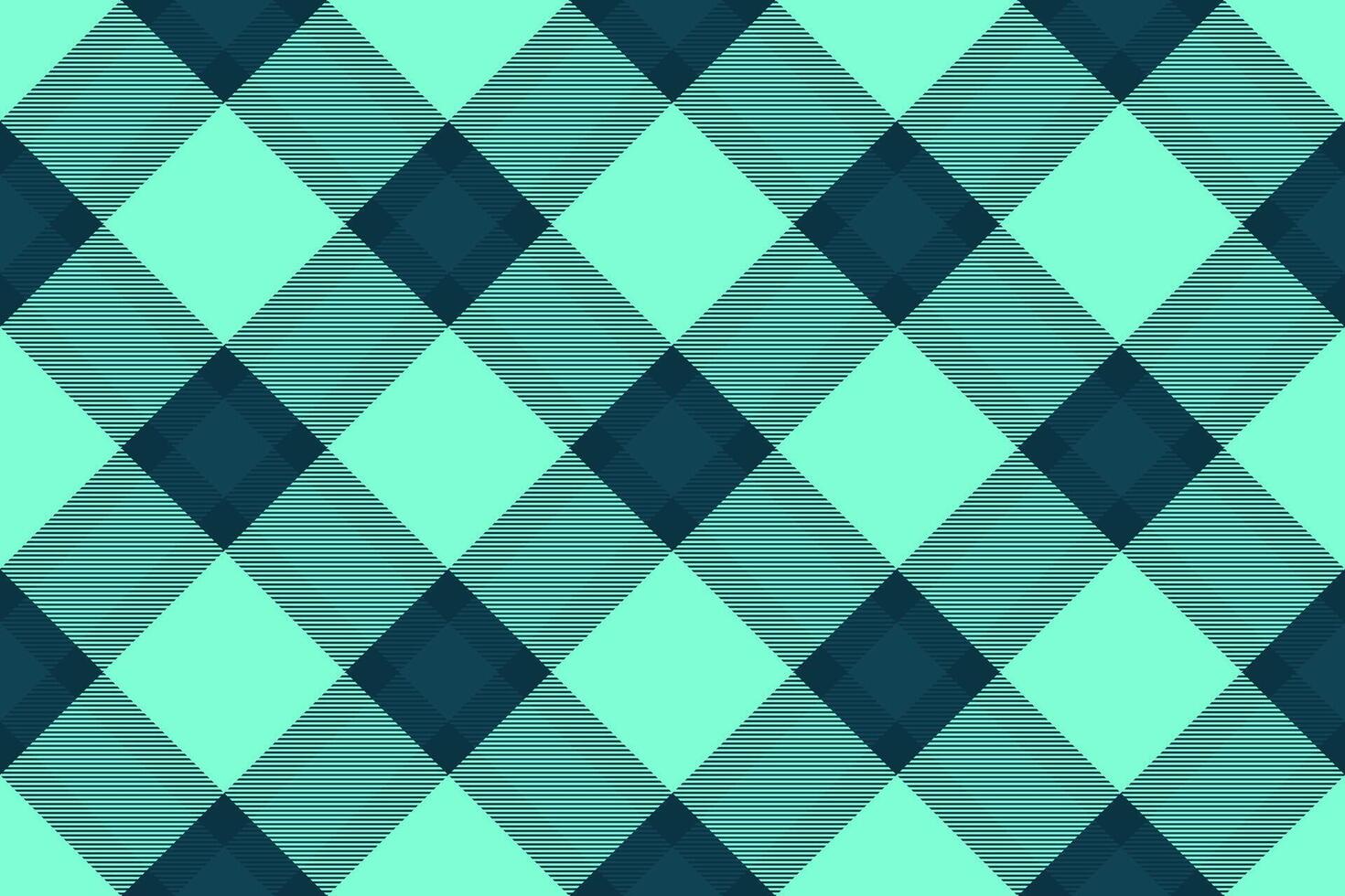 Seamless aqua and teal plaid pattern. Perfect for textile design, website backgrounds, or crafting projects. This vibrant, geometric design offers a fresh, modern feel with a touch of classic charm. vector