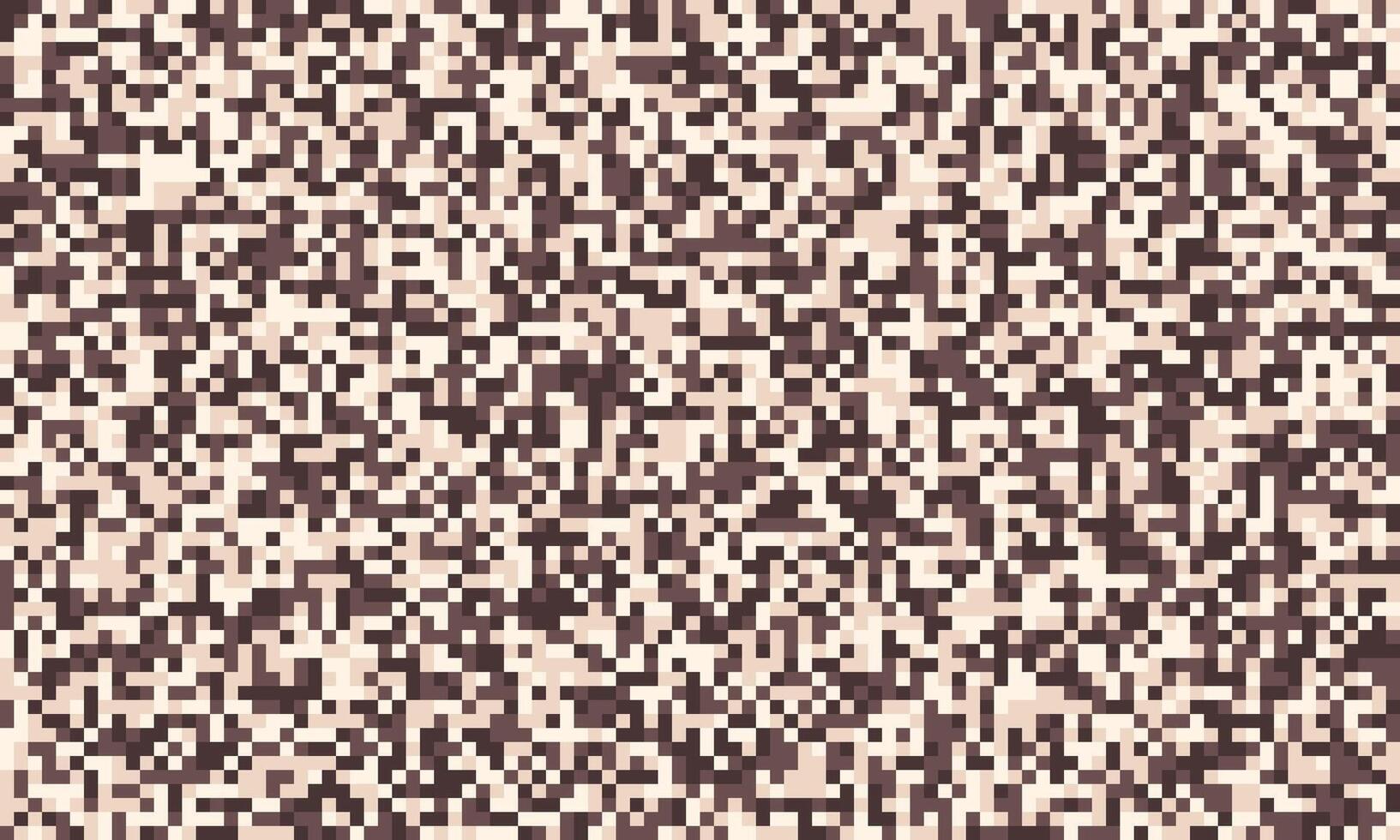 Abstract pixelated texture in muted browns and beige. Ideal for backgrounds, website design, or modern art projects. vector