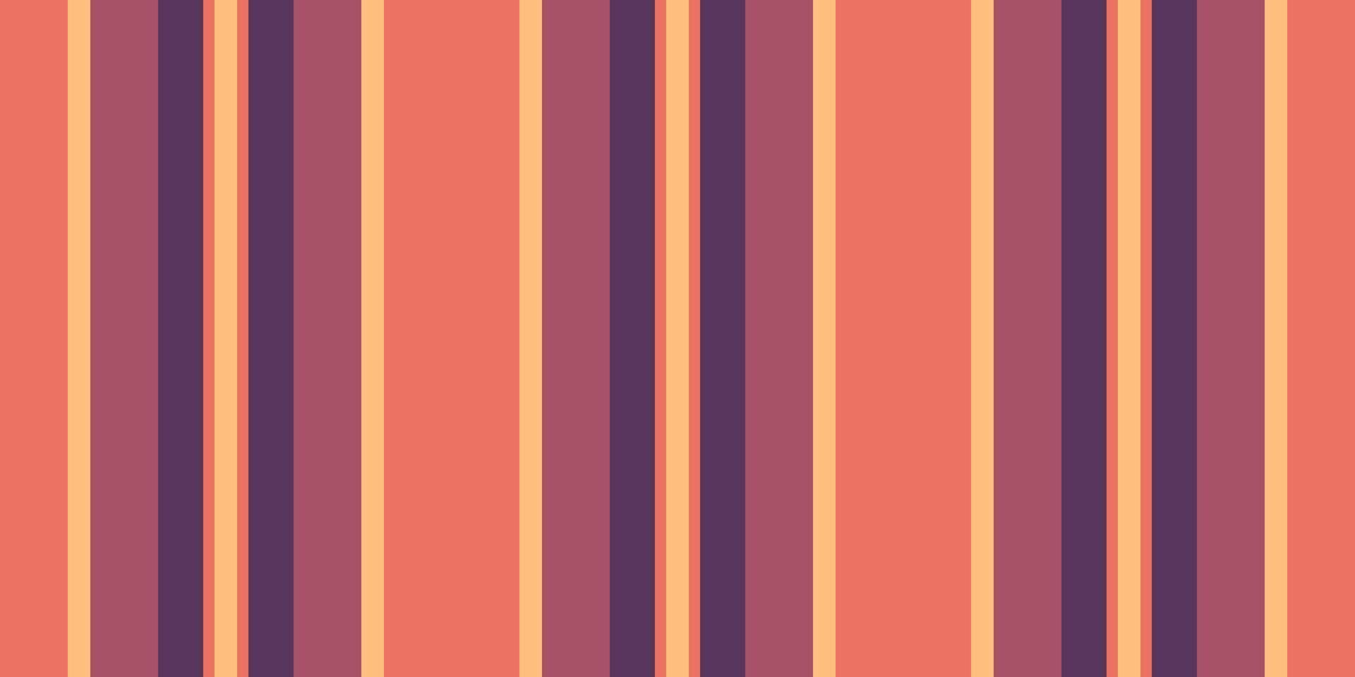 Vibrant vertical stripes in coral, mauve, and gold create a dynamic, retroinspired pattern. Perfect for backgrounds, textiles, or website design, this image evokes feelings of warmth and energy. vector