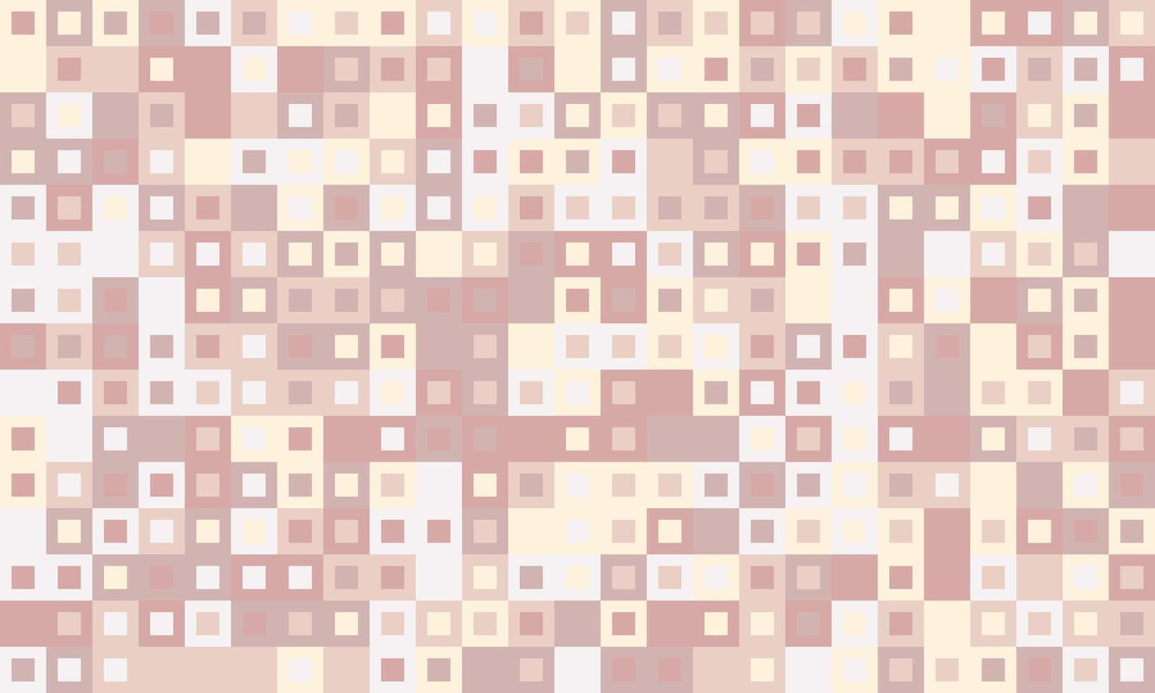 Abstract pastel square mosaic background. Perfect for website banners, presentations, or as a stylish texture. Subtle color variations create a calming, modern aesthetic. vector