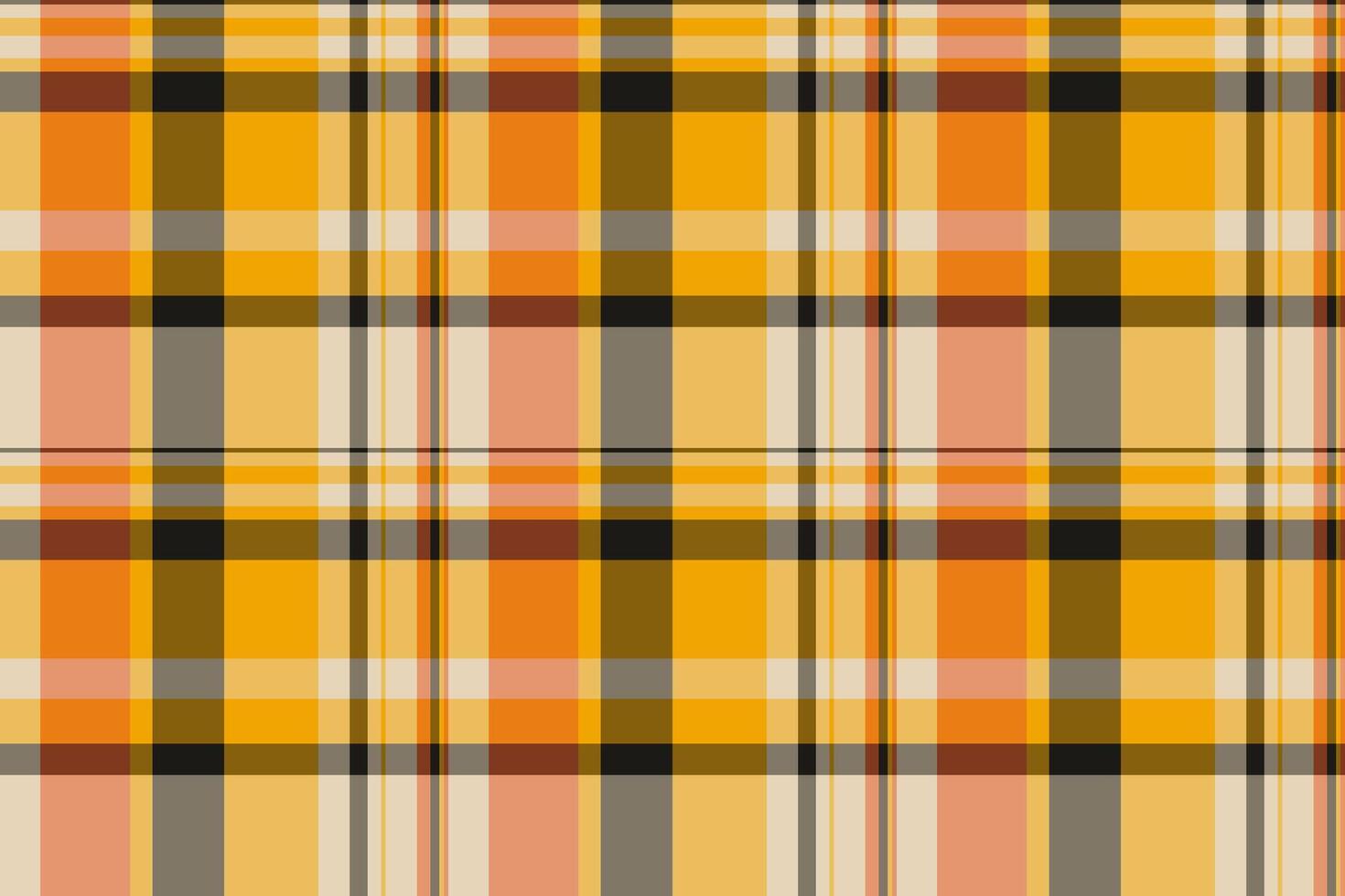 Revival background plaid textile, dimensional fabric tartan seamless. Cover texture pattern check in amber and bright colors. vector