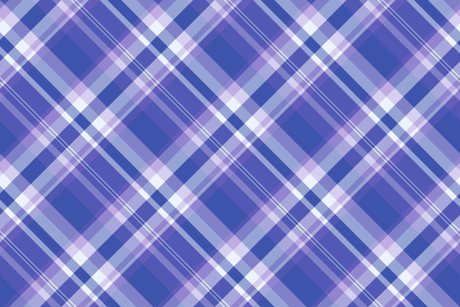 Expensive background seamless, carpet texture check tartan. Valentine textile pattern fabric plaid in blue and light colors. vector