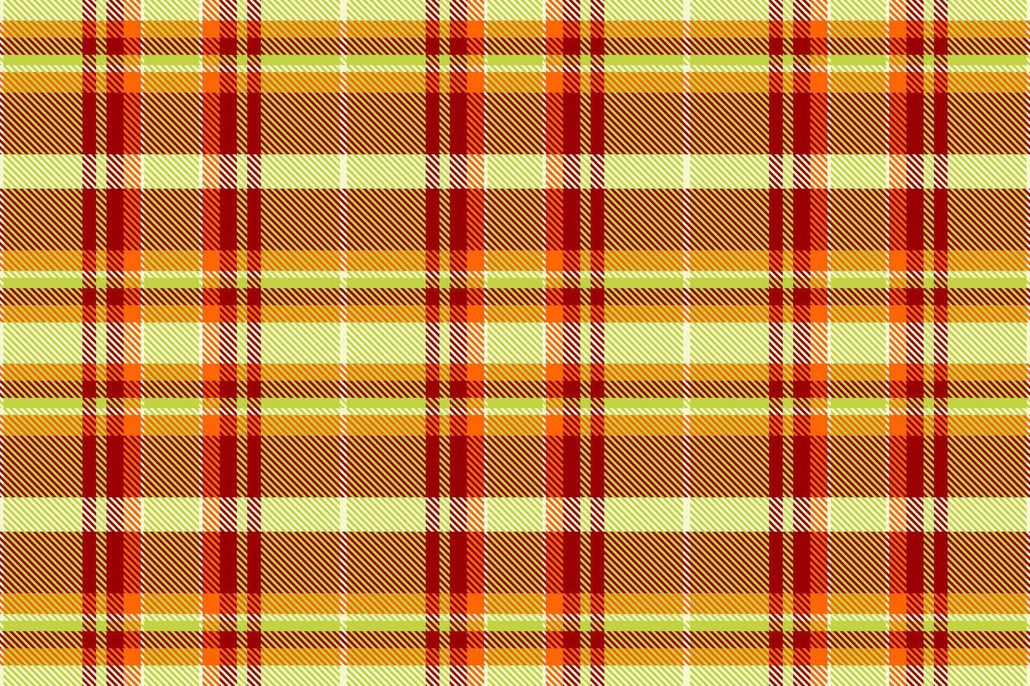 Vibrant autumnal plaid pattern in warm earth tones. Perfect for textile design, fallthemed projects, or adding a rustic touch to your designs. vector