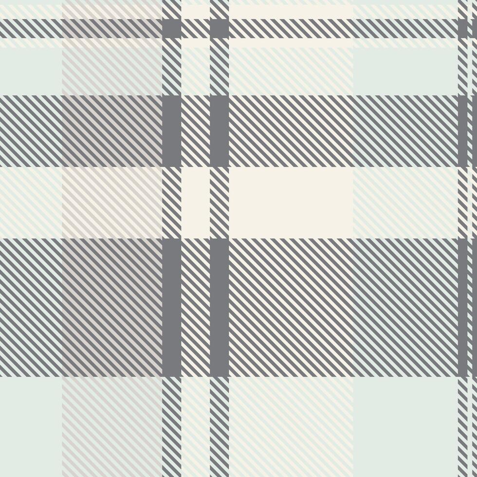 Hounds plaid fabric textile, mix seamless check background. Valentine pattern tartan texture in white and gray quill colors. vector