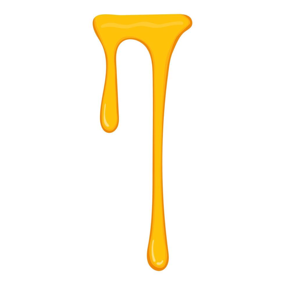 Sweet honey drips vector
