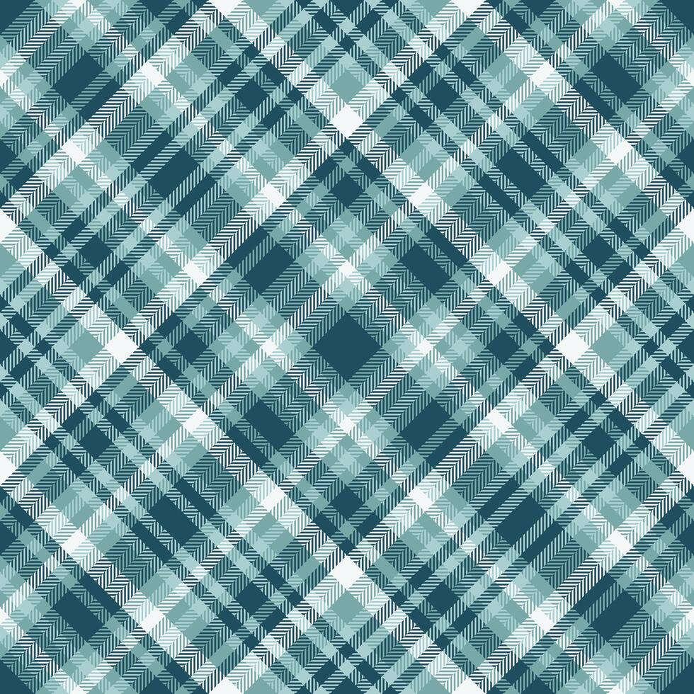 Elegant teal and white plaid pattern. Perfect for textile design, apparel, or website backgrounds. Subtle texture adds visual interest. vector