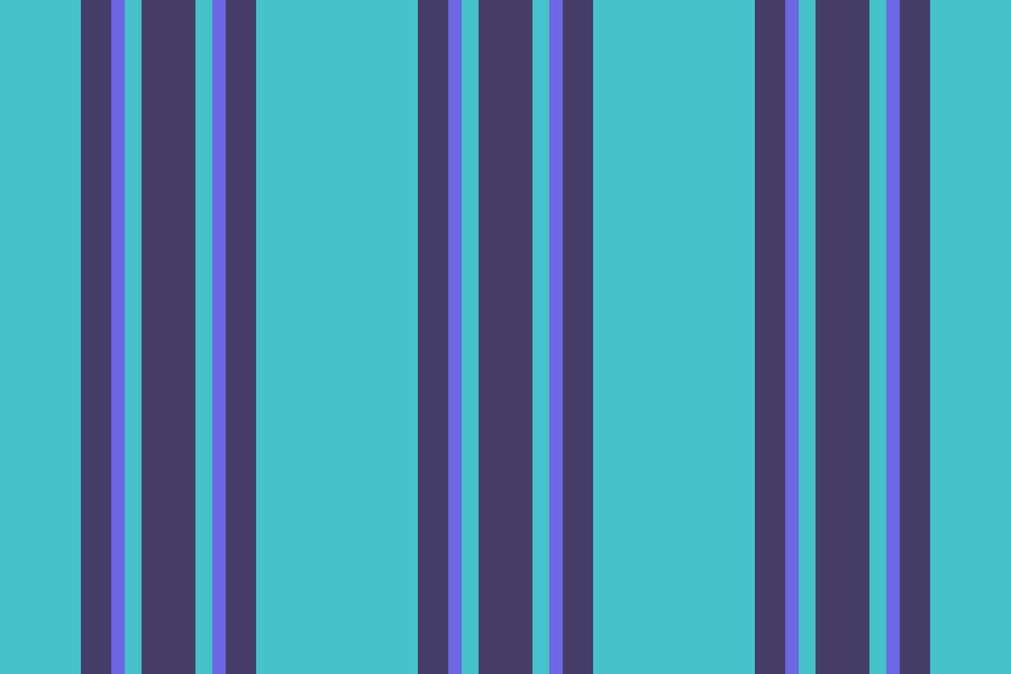 Srinting stripe background, uniform pattern textile seamless. Sustomized lines vertical texture fabric in indigo and cyan colors. vector