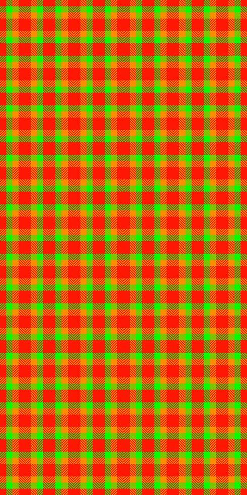 Shop plaid textile , online background fabric check. National texture tartan pattern seamless in bright and dark orange colors. vector