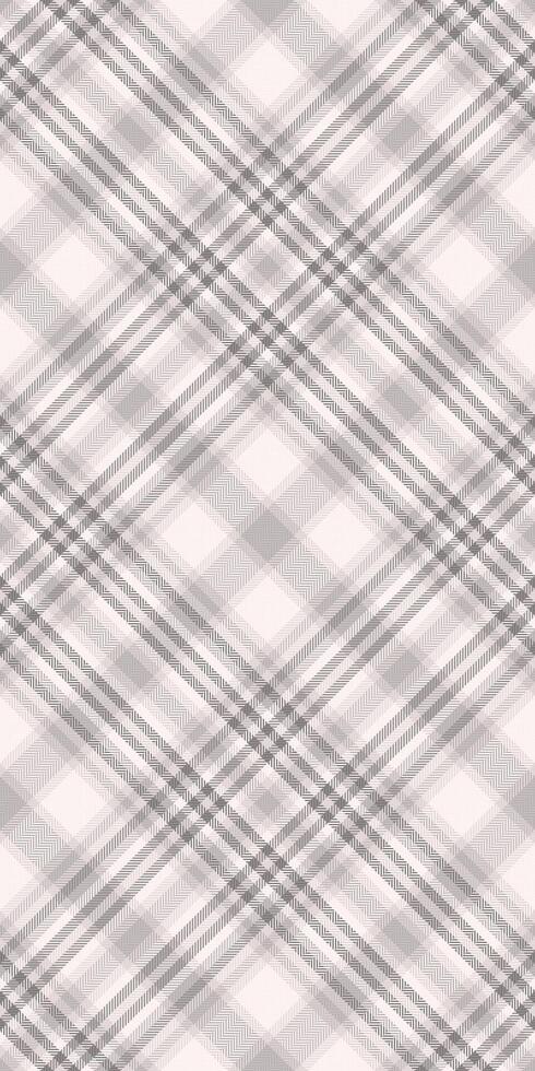Uniform pattern tartan background, brand fabric seamless plaid. Thanksgiving textile check texture in sea shell and grey colors. vector