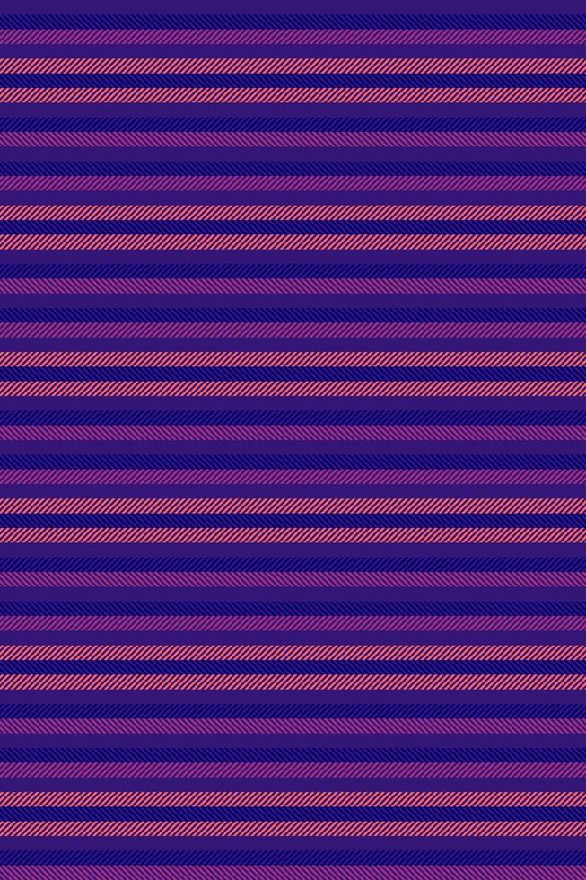 Household vertical textile lines, craft seamless pattern stripe. Figure texture fabric background in regimental and blue colors. vector