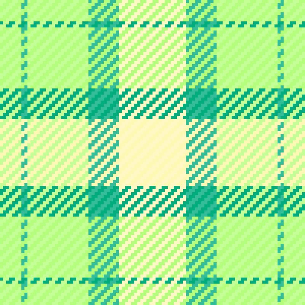 Vibrant pastel green and yellow plaid pattern. Perfect for textile design, website backgrounds, or springthemed projects. This cheerful, seamless texture evokes feelings of freshness and optimism. vector