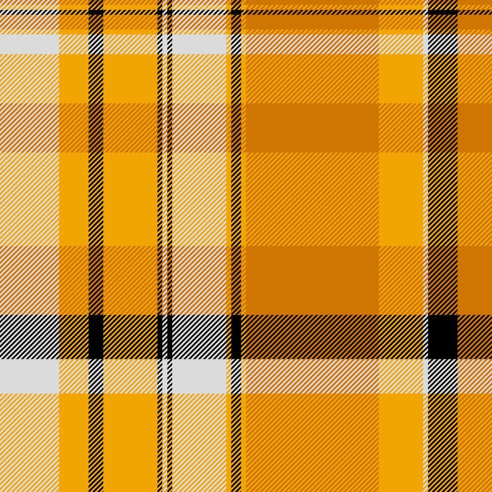 New york fabric textile background, korean pattern seamless. Rustic tartan plaid check texture in bright and orange colors. vector
