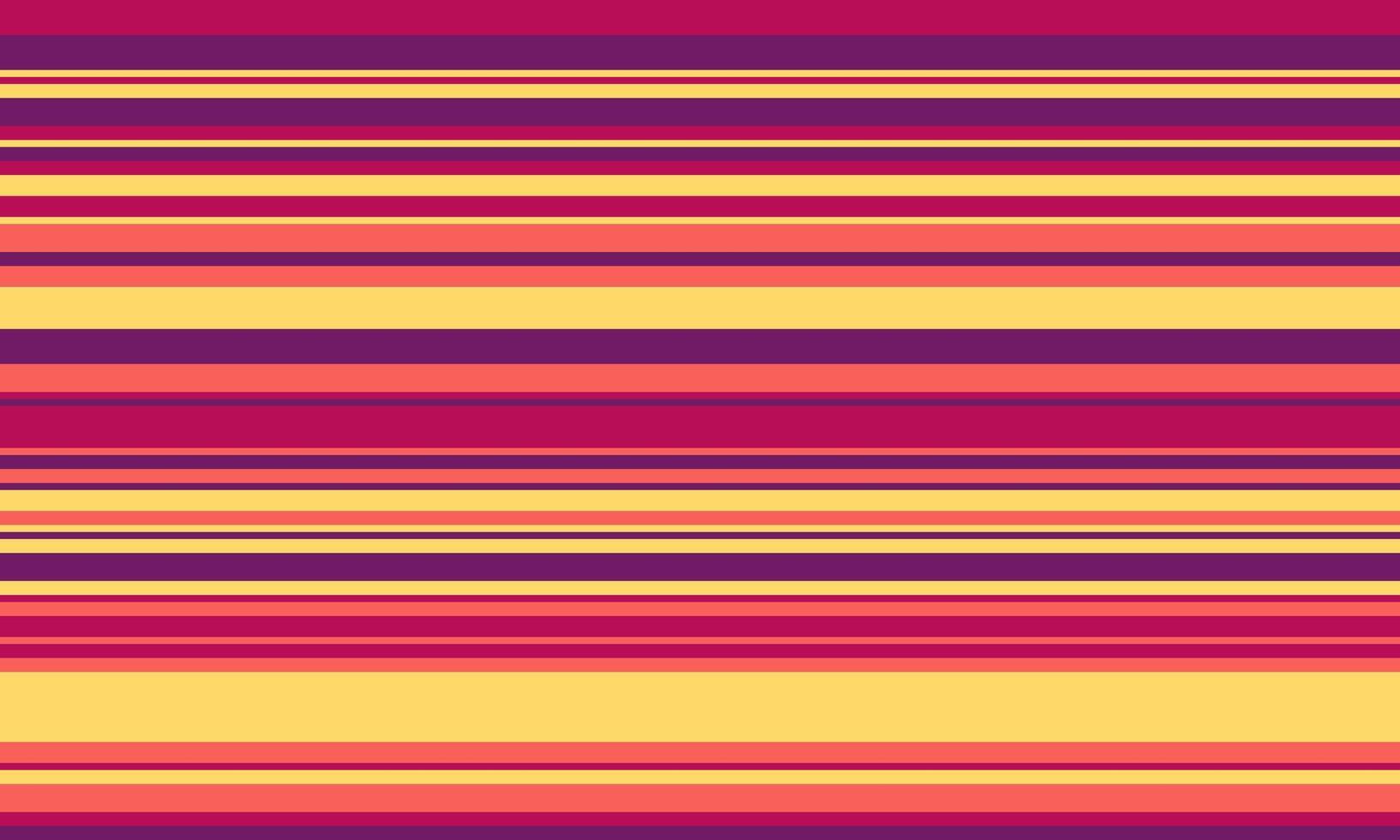 Vibrant horizontal stripes in warm and cool tones create a dynamic, energetic pattern. Perfect for backgrounds, website design, textiles, or any project needing a modern, colorful aesthetic. vector