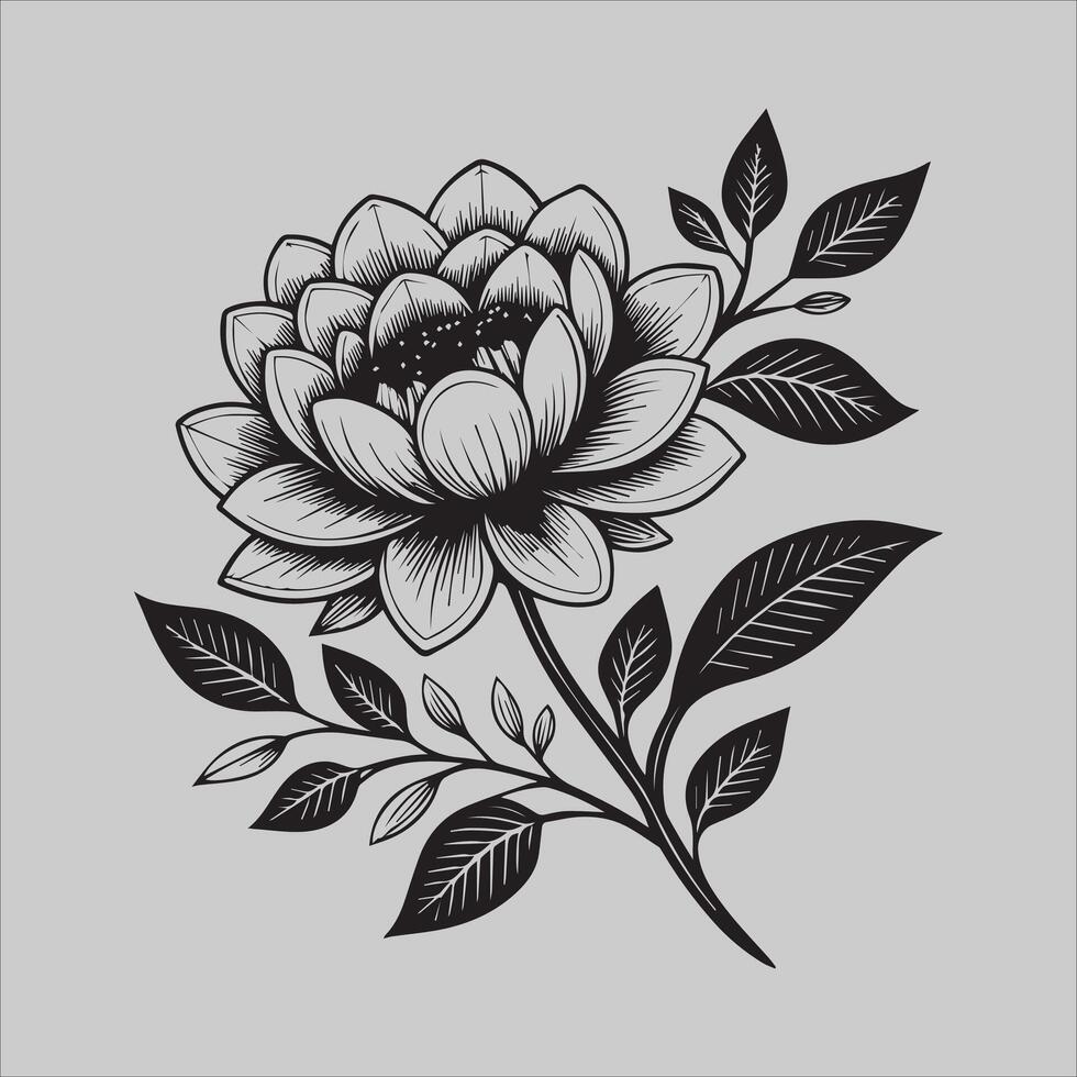 Floral Orbi pretty vector