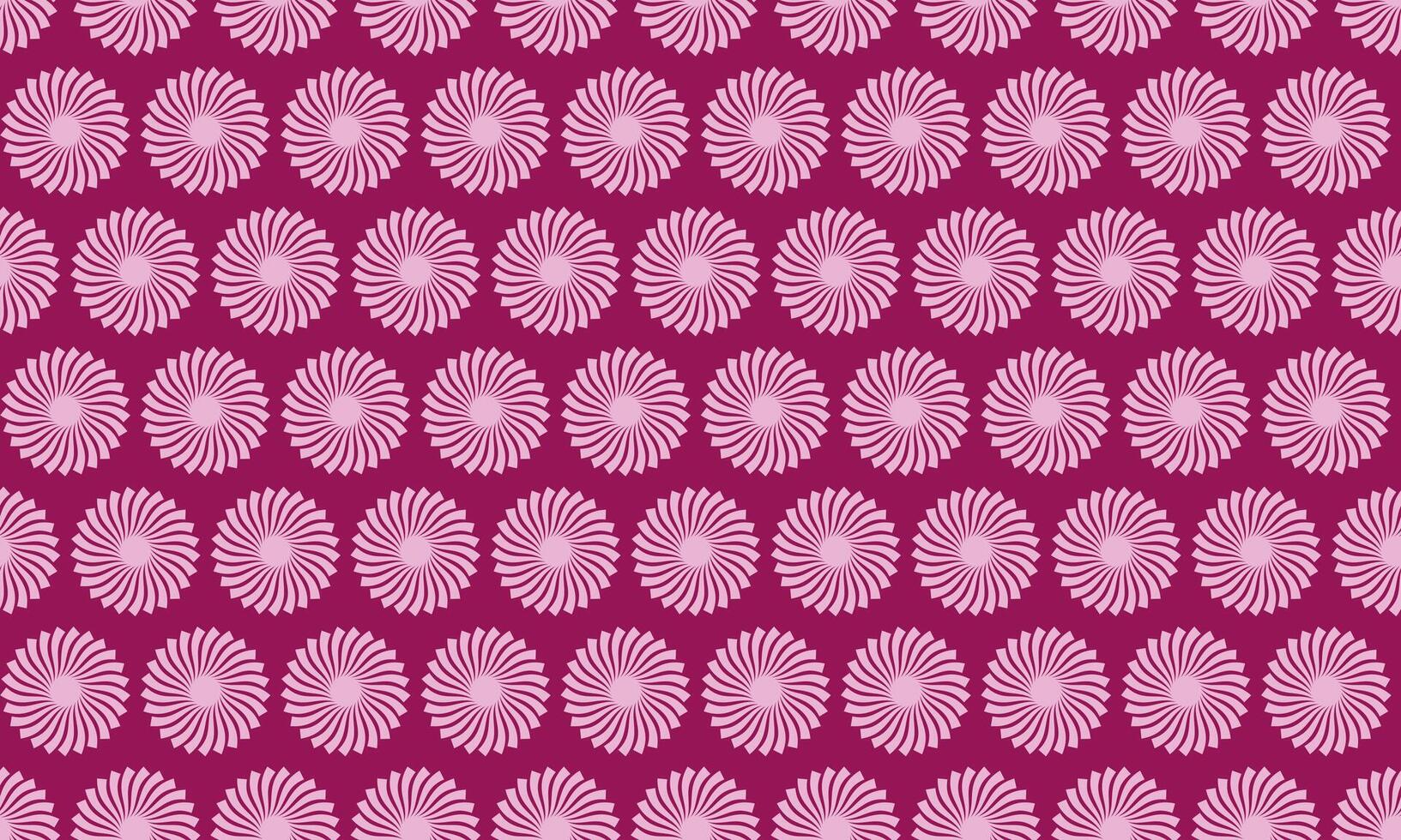 Elegant pink and burgundy repeating pattern of stylized flowers. Perfect for textile design, wallpaper, website backgrounds, and branding. A modern, geometric design with a touch of vintage charm. vector