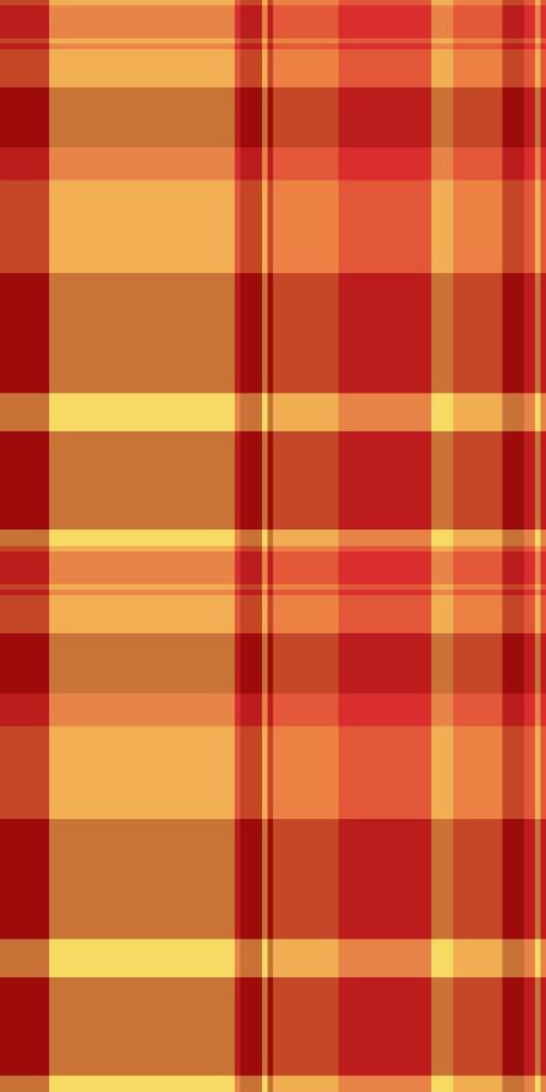 Vibrant autumnal plaid pattern. Perfect for fallthemed designs, textiles, or website backgrounds. Warm, earthy tones create a cozy and inviting feel. Use for seasonal branding or apparel. vector