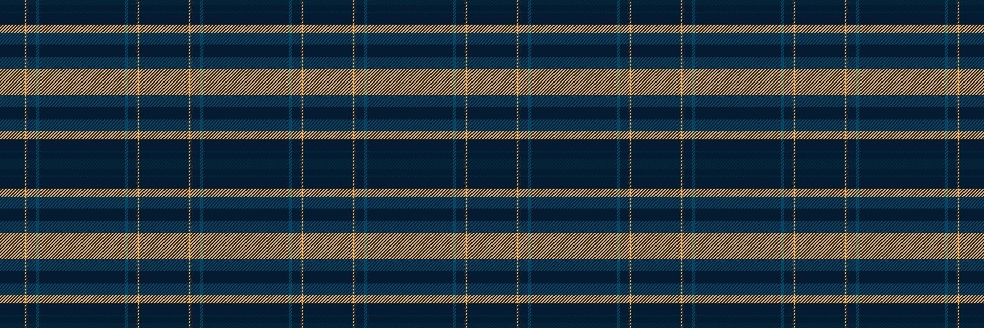 Sophisticated navy and beige plaid pattern. Ideal for textile design, website backgrounds, or fashion projects. This timeless geometric texture evokes feelings of warmth and elegance. vector