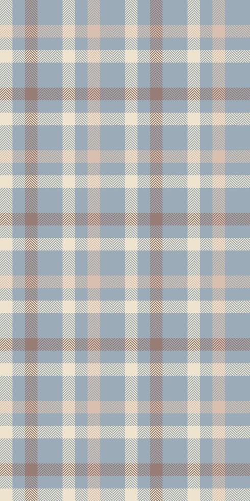 Subtle pastel plaid pattern. Perfect for textile design, fashion, or website backgrounds. Evokes a sense of calm and understated elegance. Ideal for projects needing a soft, sophisticated texture. vector