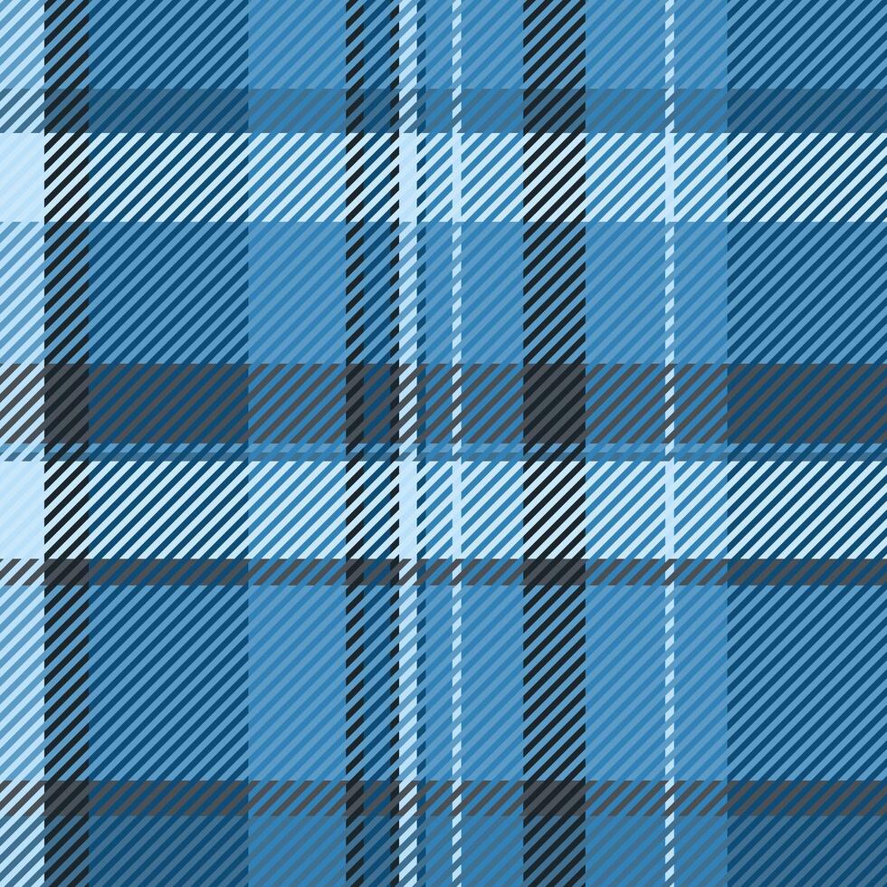 Subtle blue and gray plaid pattern. Perfect for textile design, backgrounds, or website textures. Evokes a sense of calm and sophistication. vector