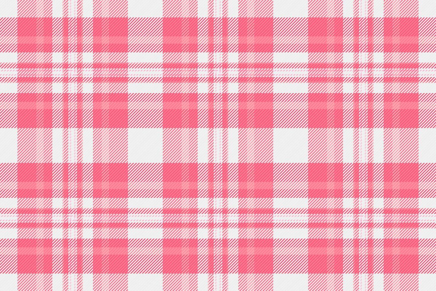 A charming pink and white plaid pattern, perfect for adding a touch of classic elegance to your designs. vector